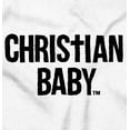thumbnail image 2 of Christian Baby Baptism Christening Romper Boys or Girls Infant Baby Brisco Brands NB, 2 of 6