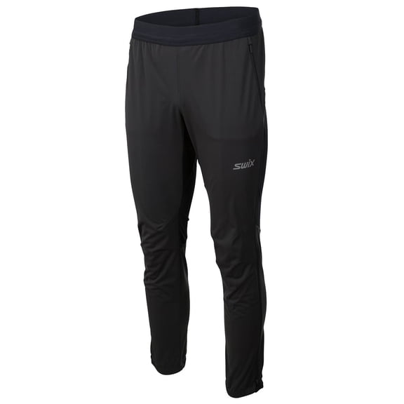 SWIX Men's Cross Pants, Color: Jet Black, Size: L (10285-25-10120-L)