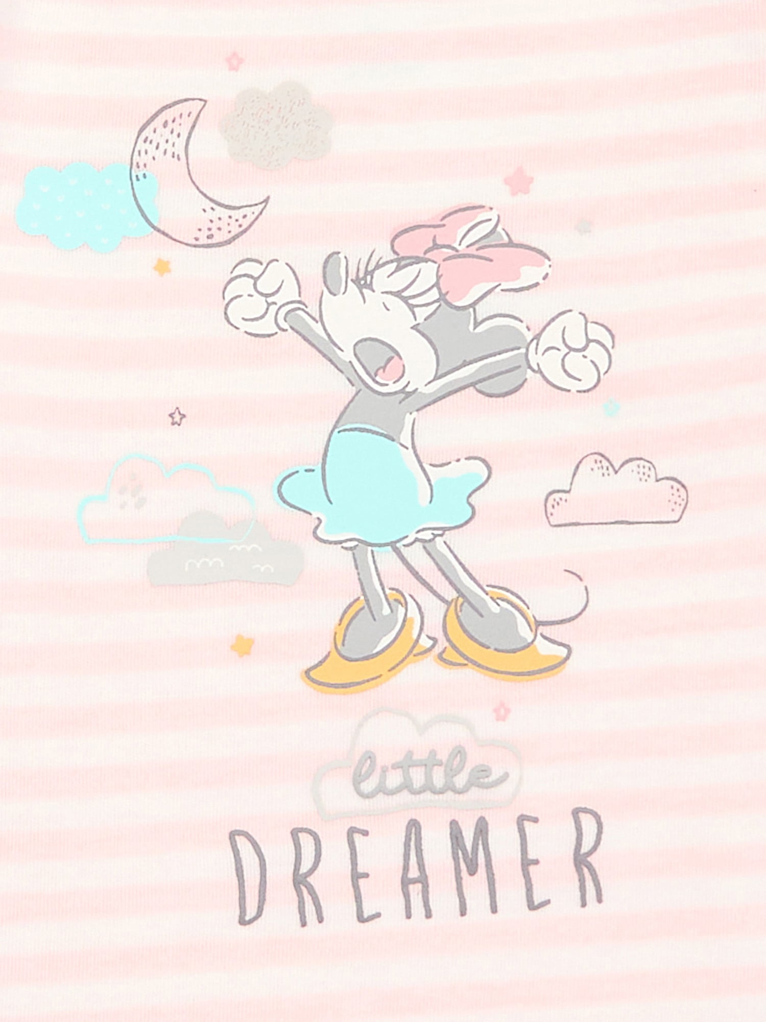 Disney Baby Wishes + Dreams Character Short Sleeve Bodysuits, 3-Pack, Sizes Newborn-12 Months