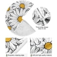 thumbnail image 2 of FMSHPON White Daisies Art Xmas Christmas Tree Skirt Stand Mat for Holiday Party Decoration Indoor Outdoor 36 inches, 2 of 6