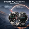 thumbnail image 2 of Reloj inteligente DOOGEE Anywise W1 Pro para hombre 5ATM GPS 1.43", 2 of 9