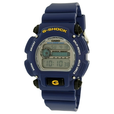 Casio Men's Blue Resin Shock Resistant Quartz Digital Watch G-Shock DW9052-2
