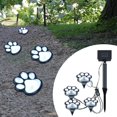 thumbnail image 2 of Lámpara LED para exteriores Vhermosa con decoración solar de patas luces solares para perros y gatos, 2 of 7