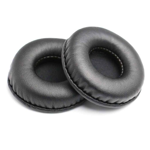 Coussins Universels pour Bouclier d'Oreille en Cuir PU Éponge pour Écouteurs; Embouts de Casque; Coussinets de Coque de Casque Couvre-Écouteurs Embouts d'Oreille Portables Antipoussière