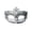 A003- Silver, variant on Masquerade Mask for Women Silver Lace Rhinestone Embellished 1 Pack for Masquerade Parties Halloween Prom Mardi Gras Events