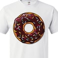 thumbnail image 4 of Inktastic Chololate Donut with Sprinkles T-Shirt, 4 of 5