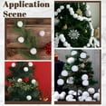 thumbnail image 7 of 24Pcs White Wool Pom Pom Fluffy Pompom Balls Bulk 5cm Soft Felt Fuzzy Round Handmade Decoration Hanging Garland Ornaments Ball for DIY Art Craft Home Party Christmas Accessories DIY, 7 of 7