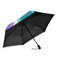 thumbnail image 2 of FORMRS Travel Umbrella Folding Auto Open Close Windproof Rain UV Protection, Green Drawing, 2 of 8