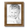 thumbnail image 2 of ArtToFrames 9" x 12" Gold with beads Picture Frame, 9x12 inch Gold Wood Poster Frame (WOM-4139), 2 of 8