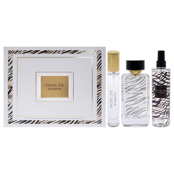 Rachel Zoe Rachel Zoe Warrior 2023 , 3 Pc Gift Set 3.4oz EDP Spray, 0.34oz EDP Spray, 10oz Fragrance Mist