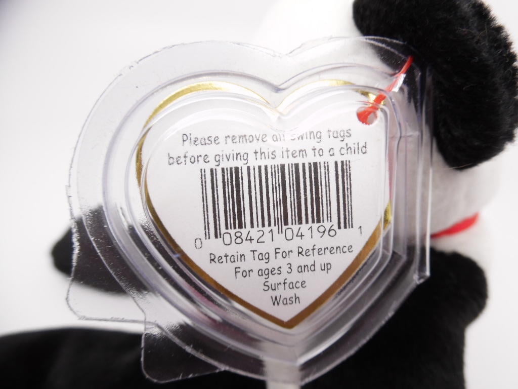 Ty Beanie Baby Fortune the Panda Stuffed Animal MWMT