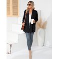 thumbnail image 7 of ZHENWEI Women's Basic Casual Loose Lightweight Long Sleeve Open Front Cardigans with Pockets, 7 of 7