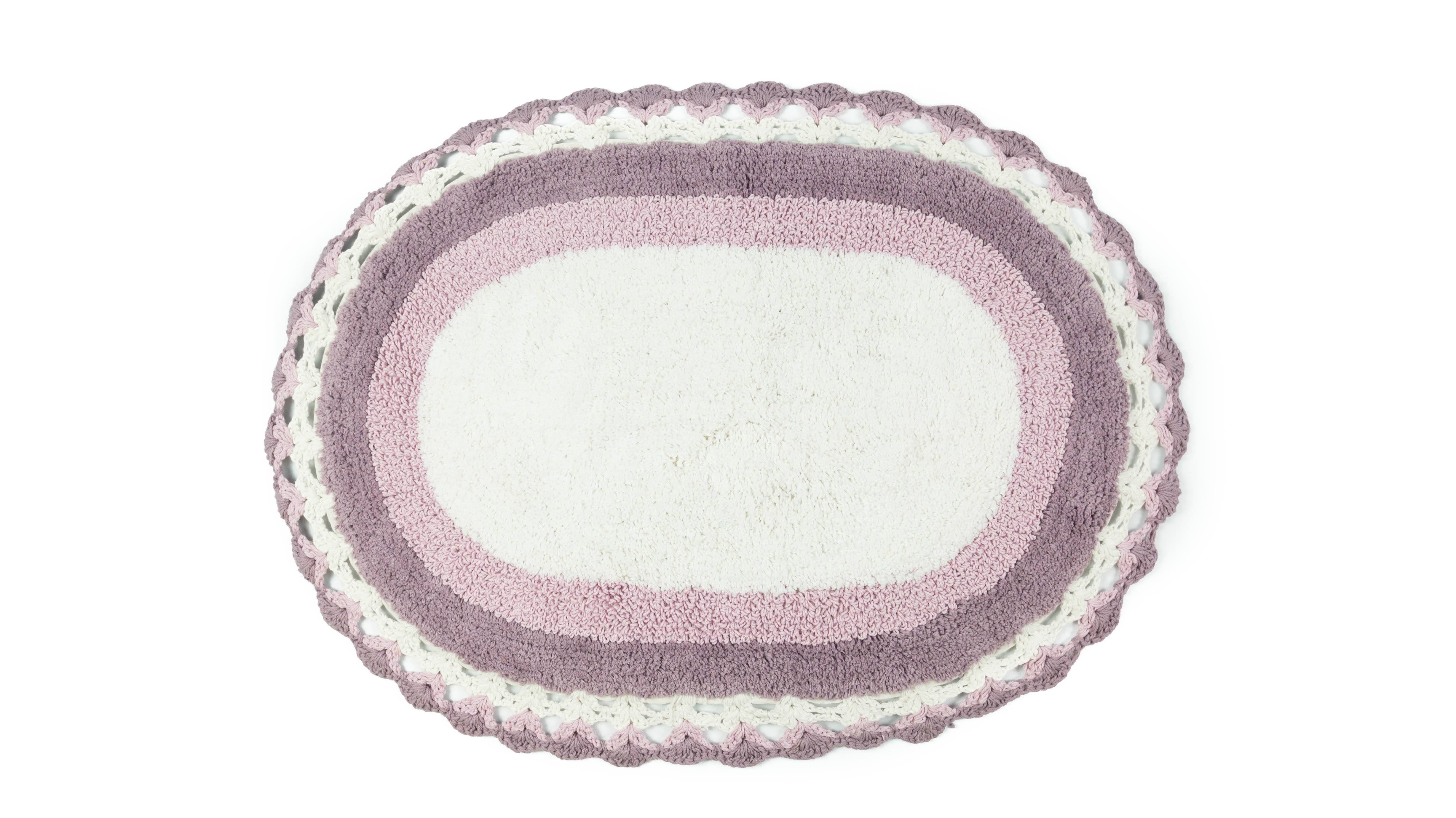 Lacey Bows Bath Mat