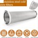 thumbnail image 5 of Paquete de 3 Filtros de Café Frío para Tarro de Boca de 64 Oz, Colador de Acero Inoxidable 304 con Anillo de Sellado., 5 of 5