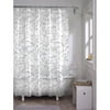 Maytex White Seashell PEVA Shower Curtain, 1 Each