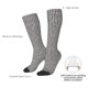 thumbnail image 4 of Fotbe Black And White Houndstooth Calcetas Divertidas Estampadas para Hombre y Mujer, Calcetas de Algodón hasta la Rodilla para Caminar, Correr, Enfermería y Embarazo, 4 of 6