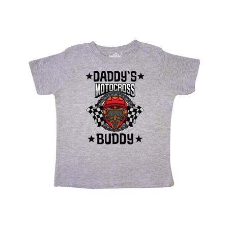 

Inktastic Daddys Motocross Buddy BMX Gift Toddler Boy or Toddler Girl T-Shirt