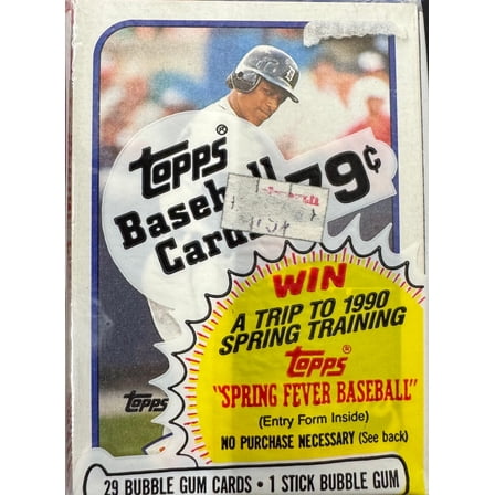 1989 Topps Baseball Cello Pack