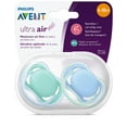 thumbnail image 4 of Avent Philips Ultra Air Pacifier, 6-18 months, blue & green, 4 of 7