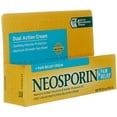 thumbnail image 2 of Neosporin + Maximum-Strength Pain Relief Dual Action Cream, First Aid Topical Antibiotic & Analgesic Cream for Wound Care of Minor Cuts, Scrapes & Burns, Polymyxin B & Pramoxine HCl, .5 oz (Pack of 2), 2 of 6
