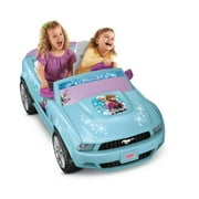Power Wheels Disney Frozen Ford Mustang 12V Battery-Powered Ride-On