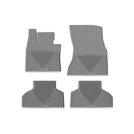 WeatherTech All-Weather Floor Mats compatible with BMW X5 M, X6 50i, X5 35d, X5 35i, X5 40e, X6 35i - 1st & 2nd Row, Grey
