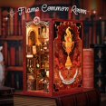 thumbnail image 3 of Juego de libros de bricolaje, casa de muñecas en miniatura Fsolis FLAME COMMON ROOM, 3 of 7