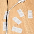thumbnail image 3 of LNGOOR 50 Pcs Wire Fixers Self-adhesive Wire Clips Cable Organizers Sticky Wire Clips Cord Holders, 3 of 5