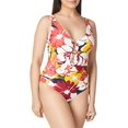 thumbnail image 3 of Anne Cole Women's Monokini, Multi Print, 16, 3 of 5