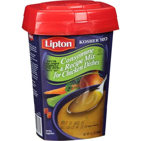 Lipton Consomme & Recipe Mix for Chicken Dishes, 14.1 oz, (Pack of 12)