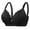 Black, variant on Wdgfv Women's Push Up Bra Lightly Lined Demi Bra Underwire All Over Lace Bra Comfortable Full Coverage Bralette Red 38