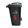thumbnail image 3 of Rowan 5 Reflective Bin Number, 3 of 3