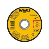 DEWALT DWA8051 Cutting Wheel, 4-1/2 in Dia, 29/64 in Thick, 7/8 in Arbor, Medium, Aluminum Oxide Abrasive