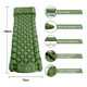 thumbnail image 4 of Colchón Inflable  Bloosom Portátil Ultraligero para Acampar Verde, 4 of 4