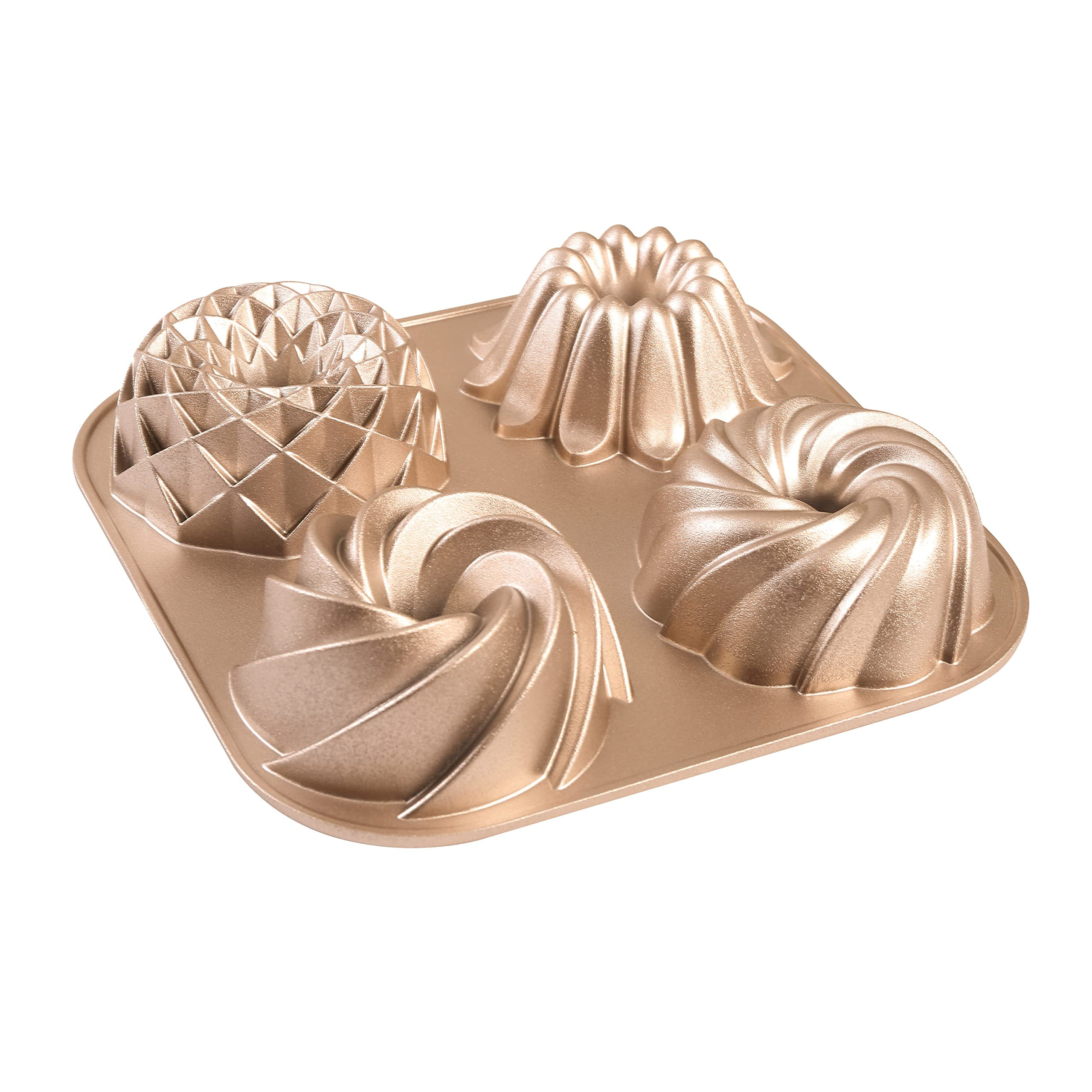 Baker's Secret Mini Loves NonStick Mini Fluted Cake Pan