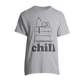 thumbnail image 3 of Snoopy I'll Do It Tomorrow & Chill Men's and Big Men's Graphic T-Shirt, 2-Pack, Sizes S-3XL, 3 of 12