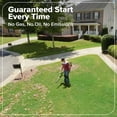 thumbnail image 6 of Greenworks 48V (24V x 2) 3-in-1 Brushless Blower Vacuum Mulcher (520 CFM / 240 MPH), Powerful for Yard, Lawn, Patio and Driveway Cleanup, Includes (2) 6.0Ah Batteries and 100W Fast Charger, 6 of 16