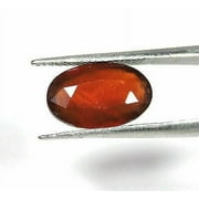 4.30Cts Natural Fine Red Garnet Axinite Oval Cut Gemstone For Jewelry e134