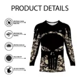 thumbnail image 3 of Playera Jersey Basico Estampado Mang Larga Deporte Rzr Pesca, 3 of 3