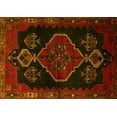 thumbnail image 1 of Ahgly Company Machine Washable Indoor Rectangle Persian Yellow Traditional Area Rugs, 2' x 3', 1 of 4
