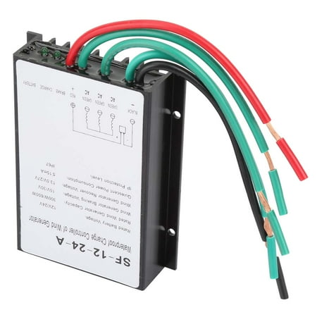 

2024 12V/24V 300W/600W Waterproof Wind Turbine Generator Charge Controller Regulator
