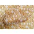 thumbnail image 4 of oneOone Cotton Cambric Pale Orange Fabric Texture & Triangle Geometric Sewing Craft Projects Fabric Prints By Yard 56 Inch Wide, 4 of 4