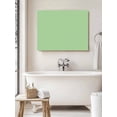 thumbnail image 6 of Green Wall Art for Living Room, Canvas Picture Wall Decor for Bathroom Bedroom, Minimalist Solid Color Modern Abstract Painting Artwork for Office Kitchen Hallway Dining Room Home Decorations 16"x20", 6 of 8