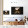 thumbnail image 4 of Elephant Stock Train Track To Denali Wall Art - Horizontal Canvas Wall Art - Living Room Wall Decor - Architecture Canvas - Brown And Silver Decor - 12" x 8", 4 of 8