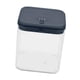 thumbnail image 4 of Contenedor de almacenamiento con cerradura, caja de seguridad con código de organización, contraseña transparente Gris azul, 4 of 9