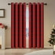 thumbnail image 5 of Christmas Curtains Holiday Decorations Polyester Window Treatments for Living Room Bedroom Festive Seasonal Home Decor with Rod Pocket, 5 of 6