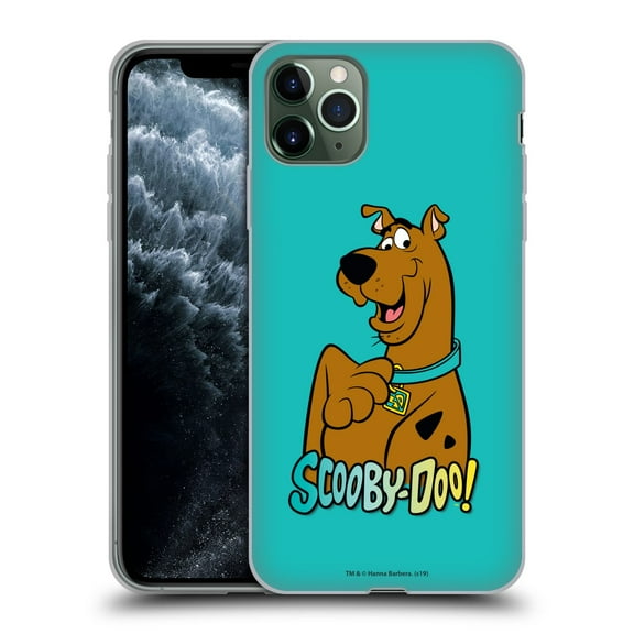 Head Case Designs Officially Licensed Scooby-Doo Scooby Scoob Soft Gel Case Compatible with Apple iPhone 11 Pro Max