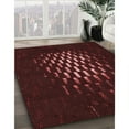 thumbnail image 3 of Ahgly Company Machine Washable Indoor Rectangle Transitional Chocolate Brown Area Rugs, 8' x 12', 3 of 7