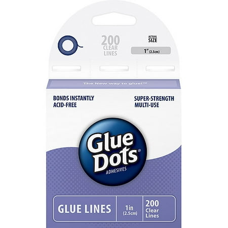 200-Count 1 x 1/8-inch Glue Lines