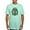 Teal Ice, variant on CafePress - Men's Fitted T Shirt (Dark) - Men's Fitted T-Shirt